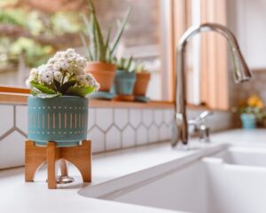 One of the easiest ways to know if you have mold damage beneath your kitchen sink is to look for stains or blemishes.