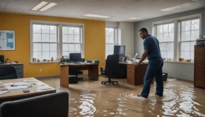 Should You Stay at Home During Water Damage Restoration