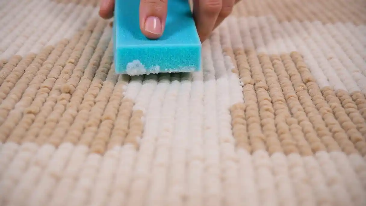 how to dry area rug after cleaning