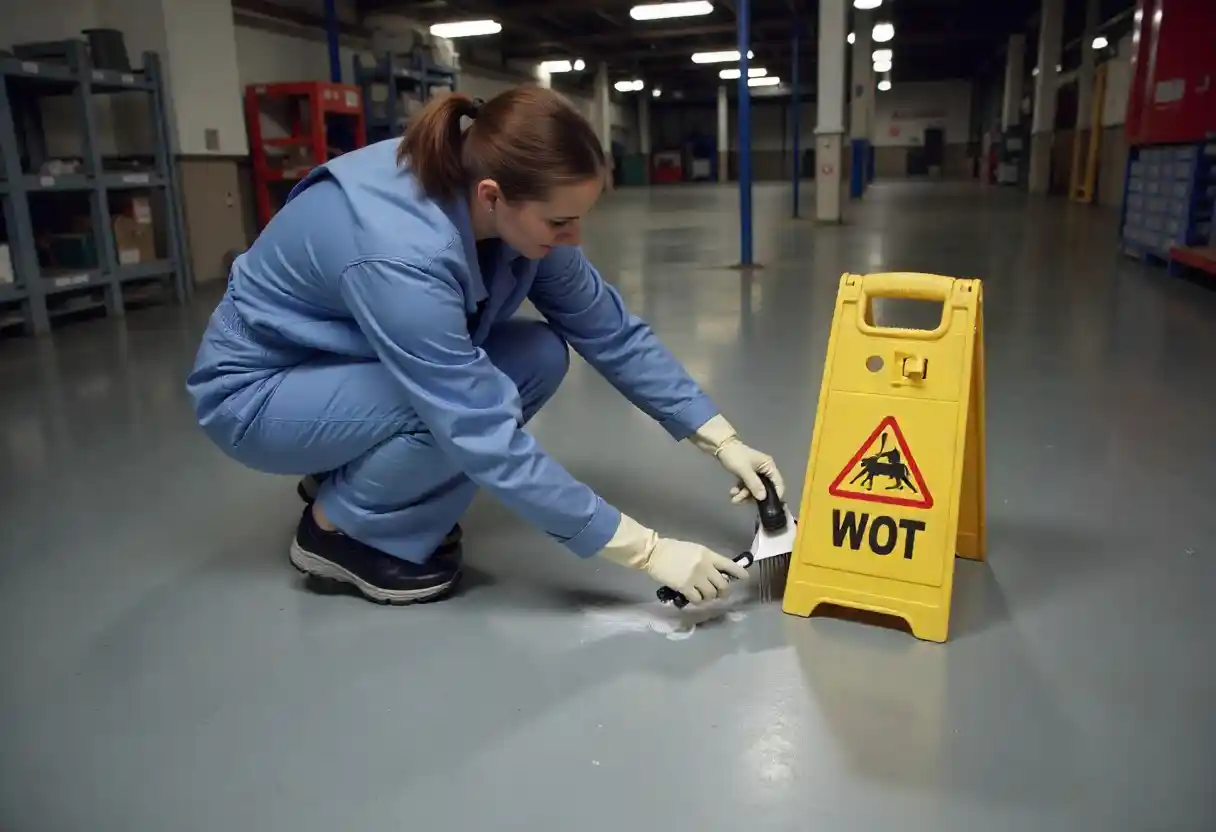 How to clean up Biohazard spill
