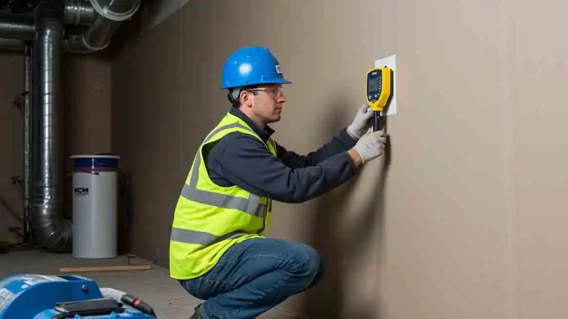 How is Moisture Mapping performed during water damage assessment