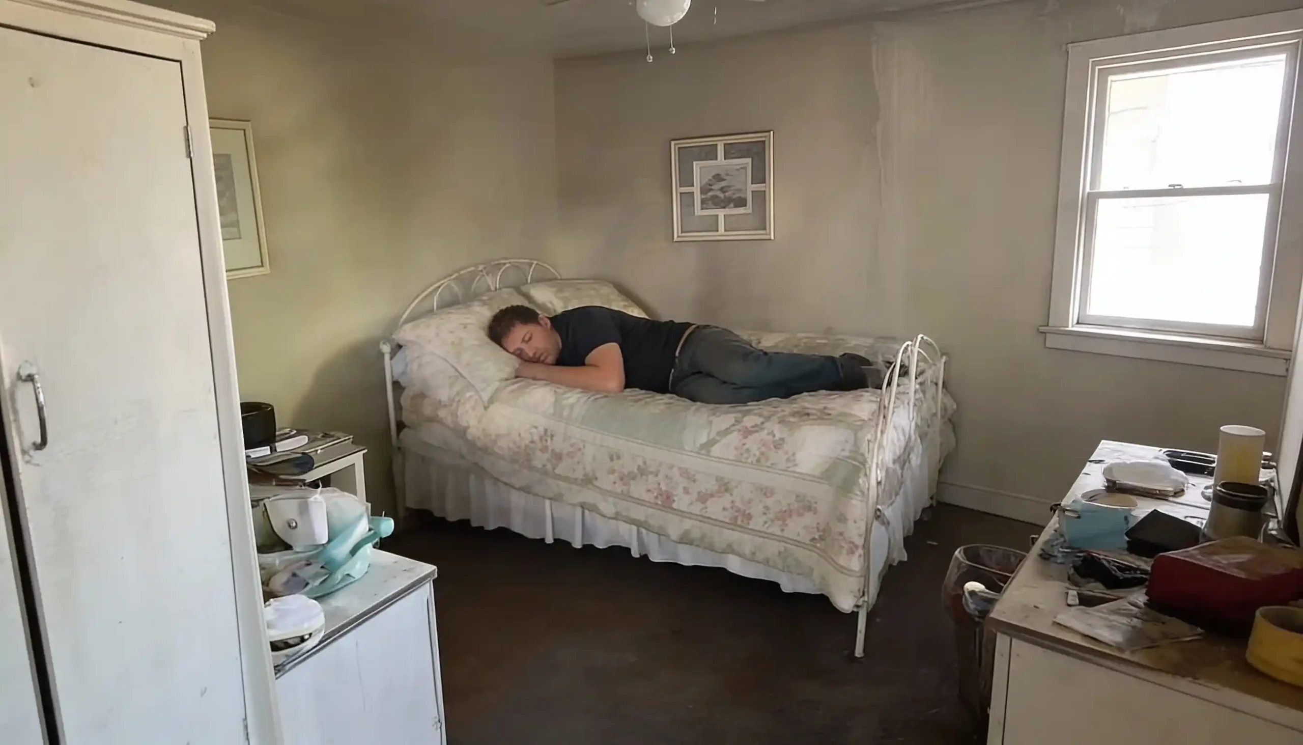 Is it safe to sleep in a house after smoke