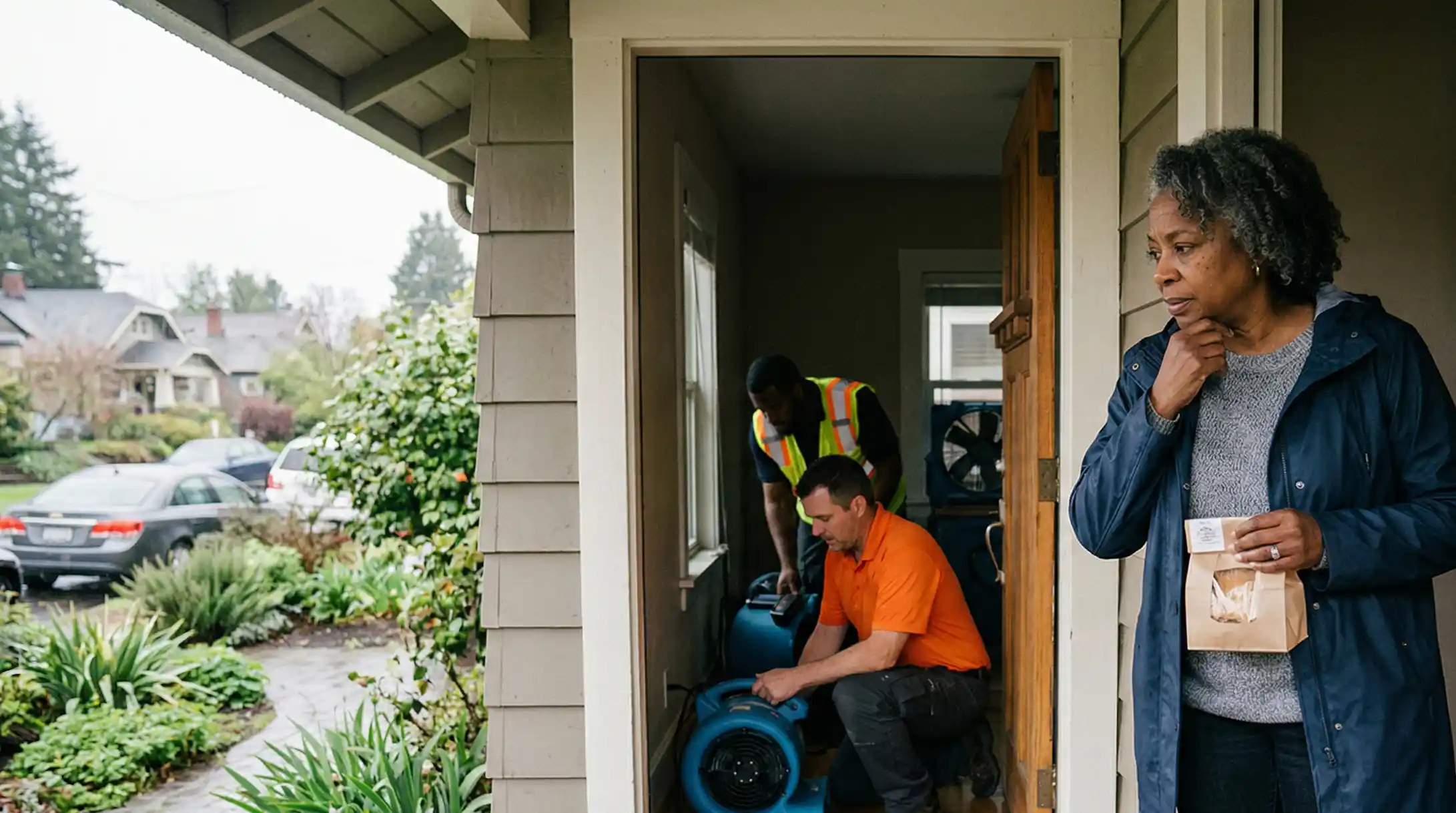 10. Do I Need to Leave During Water Damage Restoration Services