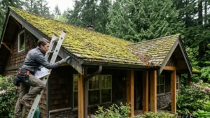 Can Roof Moss Lead to Water Damage What Oregon Homeowners Should Know This Spring