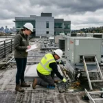 5️⃣ Commercial Flat Roof Trouble After Winter Warning Signs Property Managers Shouldn’t Ignore