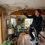 7️⃣ When an Upstairs Deck Starts Leaking Into the Room Below Late-Spring Warning Signs