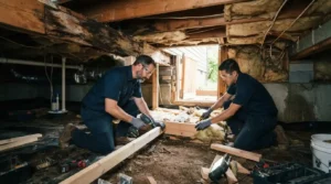 1. Dry-Season Crawlspace Repair