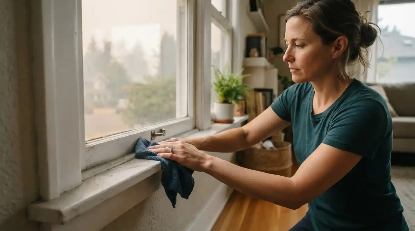 6. Wildfire Smoke Residue vs Dust