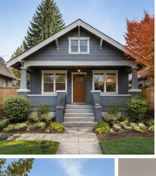 Portland single-family craftsman home